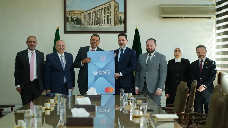 QNB Group in Collaboration With Mastercard Issues The First Internationally Accepted Payment Card in Syria